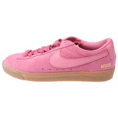 NIKE SB (ナイキエスビー) ×SUPREME SB BLAZER LOW GT シュプリーム ブレザー ローカットスニーカー ピンク US9/27cm