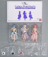 [중고] 트레이딩 피규어 GashaPortraits 가샤포트 레이츠 Re:제로부터 시작하는 이세계 생활 Special SET 프리미엄 반다이 한정