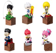 [중고] 트레이딩 피규어 총 6종 세트 [HUNTER×HUNTER 후치피토 여행 시작×첫 동료×숙적]
