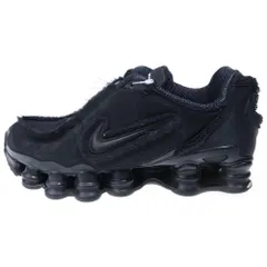 NIKE (ナイキ) ×COMME des GARCONS WOMEN'S SHOX TL コムデギャルソン ウィメンズ ショックス ローカットスニーカー ブラック US9/26cm CJ0546-001
