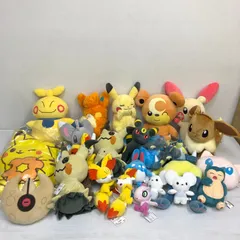 ▲ポケットモンスター ぬいぐるみ クッション 等 まとめ ポケモン ※汚れあるもの含む 中古品 smpk095370