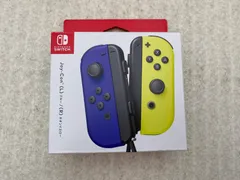 ◆Nintendo Switch Joy－Con ブルー／ネオンイエロー　0013032492　動作品