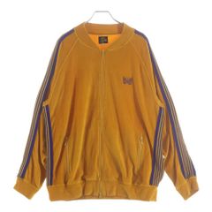 needles セットアップ ベロア オレンジ パープル ナロー 上S 下XS