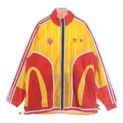 adidas (アディダス) ×Eric Emanuel×McDonald's エリックエマニュエル マクドナルド リバーシブル ナイロンジャケット マルチカラー H13536