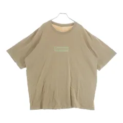 SUPREME (シュプリーム) Tonal Box Logo Tee トーナル ボックス ロゴ半袖Tシャツ カットソー ベージュ