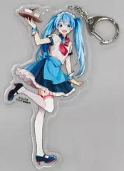 【中古】キーホルダー 初音ミク たま ver. ビッグアクリルキーホルダー 「初音ミク 10th Anniversary コラボストア in LUCUA1100」