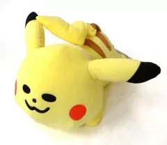 【中古】クッション・抱き枕・本体(キャラクター) ピカチュウ ぬいぐるみクッション ポケもmo(ポケもも) 「ポケットモンスター」 ポケモンセンター限定