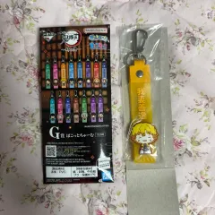 鬼滅の刃 一番くじ G賞 我妻 善逸 ラバーチャーム キーホルダー 未開封 新品