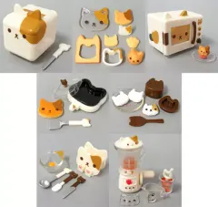 【中古】トレーディングフィギュア 全7種セット 「にゃんこキッチン にゃんこ家電 ミケ猫バージョン」
