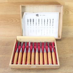 美品】天山龍 鑿 ノミ 5本組 セット 木箱入り 大工道具 - メルカリ
