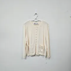 ザラ アイボリー ブドル 7分カーディガン