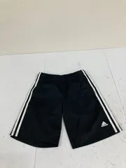 送料無料★adidas アディダス★ジャージ　ハーフパンツ★キッズ　子供　ジュニア　160★ブラック　#80403sj119