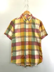 【中古品】Polo by Ralph Lauren ポロバイラルフローレン 80S CHECK COTTON SHIRT 80年代 チェック コットン シャツ メンズ トップス 半袖  【146-260403-em-05-min】