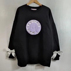 BUBBLES バブルス ダイヤルスウェットワンピース ロング スウェット 原宿系 リボン ブラック サイズ F レディース C1049のサムネイル