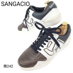 ロ*シ様 【美品】SANGACIO にゅ～ず スニーカー レザー 希少 完売 サ