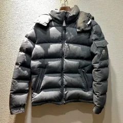 モンクレール MONCLER 22年 MONTGENEVRE モンジュネーブル ウール ダウンジャケット グレー [1] メンズ D34/T6/T9