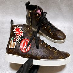 Louis Vuitton 猫 キャットグラム スニーカー ヴィトン 38 24 - メルカリ