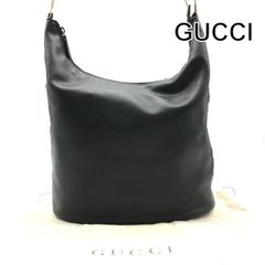 GUCCI グッチ トムフォード ハンドバッグ ブラック レザー 3167 - メルカリ