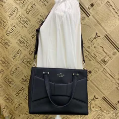 ケイト・スペード 2WAY リボン トート バッグ ビジネス フォーマル ブラック GD169