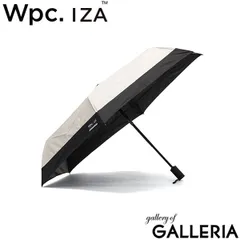 Wpc. 折りたたみ傘 IZA メンズ レディース 晴雨兼用 ダブリュピーシー 傘 日傘 雨傘 6本 親骨54cm 完全遮光 UVカット 自動開閉 自動 UPF50+ 涼感日傘 AUTOMATIC & SAFE ZA029-001-102 オフ×ブラック