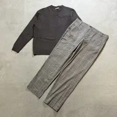 【まとめ売り】2点セット ZARA （ザラ） ZARA BASIC （ザラ ベーシック） レーヨン混 チェック柄テーパードパンツ 長袖トレーナー カジュアル コーディネート レディースSサイズ