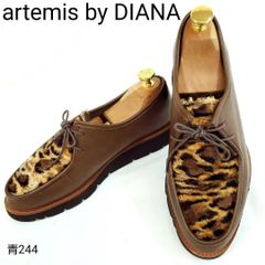 ダイアナ 美品 本革 レザー キルティング 金具 チェーン ブラック 23cm 