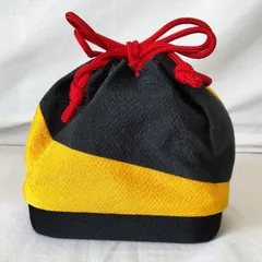 美品　浴衣用巾着型　和装バッグ