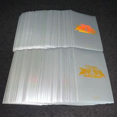 遊戯王GX デュエルアカデミア 銀ロゴスリーブ 38枚 クリア 非売品 DM