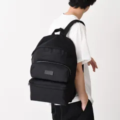 MM6 MAISON MARGIELA メゾン マルジェラ リュック ニューメリック 3ポケット バックパック SB5WA0006 P8504 メンズ ユニセックス ブラック  A4収納可能のサムネイル