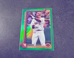 小郷裕哉　Topps NPB flagship 2025 99枚限定　GREEN FOIL グリーンフォイル　 東北楽天ゴールデンイーグルス
