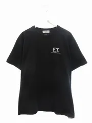 B&Y ユナイテッドアローズ BEAUTY&YOUTH ビューティー&ユース ラバロット LOVALOT イーティー ムーン ティー E.T MOON TEE L 黒 ブラック 半袖 カットソー トップス