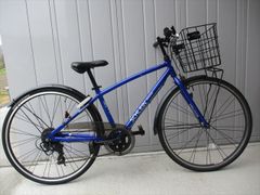 品川引取限定】自転車前カゴ付き - メルカリ