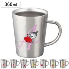 マグカップ MOOMIN 二重マグ （ 360ml 保温 保冷 ステンレス マグ マグコップ カップ 食器 ムーミン リトルミイ ミイ おしゃれ シンプル 北欧 キャラクター かわいい )