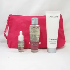 4種セット LANCOME ランコム クラリフィック ( 美容液 / 化粧水 / 洗顔料 / ポーチ付 ) ( 0623-E12 )