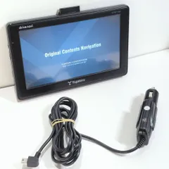 【通電確認済み】 ユピテル YPB718si 7V型 ワンセグ搭載 テレビ ポータブル カーナビ 本体 充電ケーブルのみのサムネイル