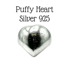 【やわらかな膨らみ】ハート Silver 925 刻印 90s Vintage Design Ring シルバー ヴィンテージ デザイン リング 12号 レディース