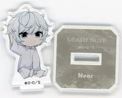 【中古】アクリルスタンド・アクリルパネル ニア ちびキャラアクリルスタンド 「くじ引き堂 DEATH NOTE オンラインくじ」 B-4賞