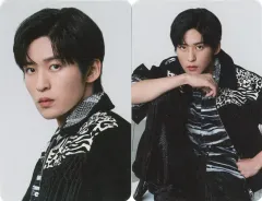 【中古】キャラカード 目黒蓮 フォトカードパック B(2枚セット) SEOUL ver. 「Snow Man 1st POP-UP」