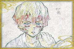 【中古】ポストカード(キャラクター) 我妻善逸(正面) ポストカード 「鬼滅の刃×ufotable DINING 第4期」 お楽しみくじ Wチャンス賞 おすそ分け景品