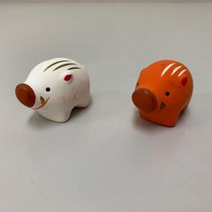 野沢民藝 ネギべこ SサイズMサイズ 福島 会津 大内宿 赤べこ - メルカリ
