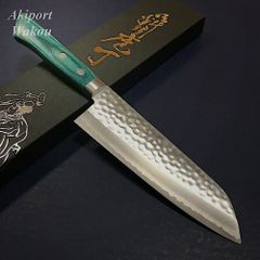 SKS93 炭素鋼包丁 180㎜ 鹿角 G9419 手作り 日本製 月光作 新品 - メルカリ