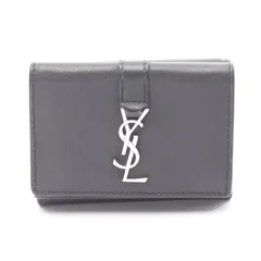 YVES SAINT LAURENT イヴ・サンローラン オリガミ タイニーウォレット 三つ折り財布