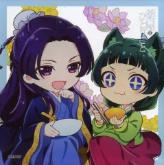 【中古】コースター 猫猫＆壬氏(ノーマル絵柄) 「薬屋のひとりごと×NATSLIVE 薬屋祭 デフォルメコースター」