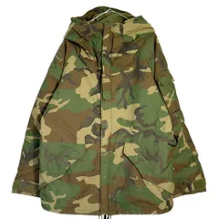 80年代 米軍実物 U.S.ARMY ECWCS GEN1 GORE-TEX パーカージャケット ミリタリー ウッドランドカモ(メンズ MEDIUM REGULAR)中古 古着 X7199