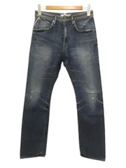 ノンネイティブ nonnative デニムパンツ ジーンズ 0 無地 ブルー ボトムス