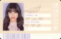 【中古】キャラカード(女性) モモ(TWICE) IDカード 「CD #TWICE2 初回限定盤A」 封入特典