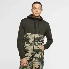 ナイキ カモフラージュ ジップアップパーカー