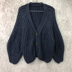 LAGUNAMOON ラグナムーン オーバーサイズ ニット カーディガン ブルー ◇〇☆のサムネイル
