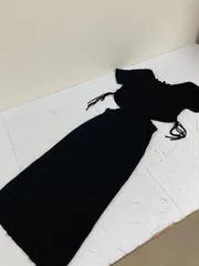 送料無料★GRL グレイル★ロングワンピース　半袖ワンピース★ブラック　黒★Lサイズ　#80403sNj118