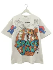 エクストララージ X-LARGE ×SPACE JAM スペースジャム ALLSTAR TEAM S/S TEE  Tシャツ 半袖 白 ホワイト L トップス